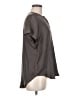Old Navy 100% Polyester Gray Short Sleeve Blouse Size M - photo 4
