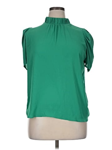 Ann Taylor LOFT Short Sleeve Blouse (view 1)