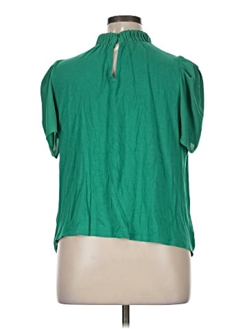 Ann Taylor LOFT Short Sleeve Blouse (view 2)