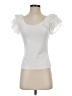 Unbranded White Short Sleeve Top Size S - photo 1