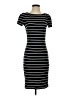 Ann Taylor Stripes Black Casual Dress Size 0 - photo 1