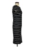 Ann Taylor Stripes Black Casual Dress Size 0 - photo 4