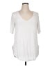 Torrid White Short Sleeve T-Shirt Size 1X Plus (1) - photo 1