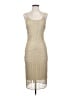 Alice + Olivia 100% Polyester Tan Cocktail Dress Size M (estimated) - photo 1