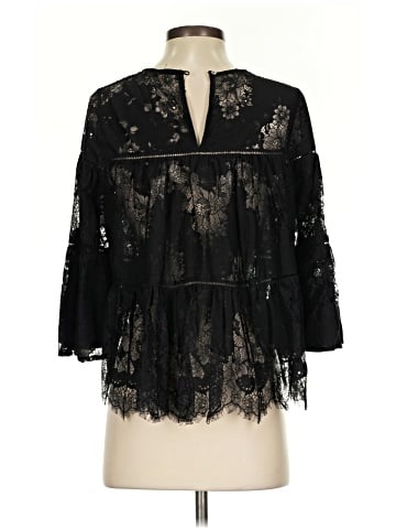 Pookie & Sebastian 3/4 Sleeve Blouse (view 2)