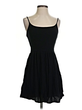 formal black dress for wedding High Low Scoop Neck Asymmetrical Wedding Guest Dress main image 0