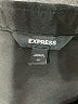 Express 100% Polyester Black Long Sleeve Blouse Size M - photo 7