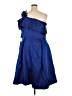 Alex Evenings 100% Polyester Blue Cocktail Dress Size 18 - photo 2