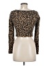 Mi ami Animal Print Brown Cardigan Size M - photo 2
