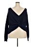 Gap 100% Cotton Solid Blue Pullover Sweater Size XXL - photo 2