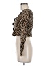 Mi ami Animal Print Brown Cardigan Size M - photo 5