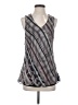 Unbranded 100% Silk Gray Sleeveless Silk Top Size S (estimated) - photo 1