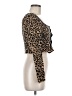 Mi ami Animal Print Brown Cardigan Size M - photo 4