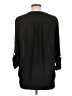 Everleigh 100% Polyester Black 3/4 Sleeve Blouse Size L - photo 2