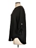 Everleigh 100% Polyester Black 3/4 Sleeve Blouse Size L - photo 5