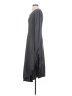 Peruvian Connection Solid Gray Casual Dress Size S - photo 5