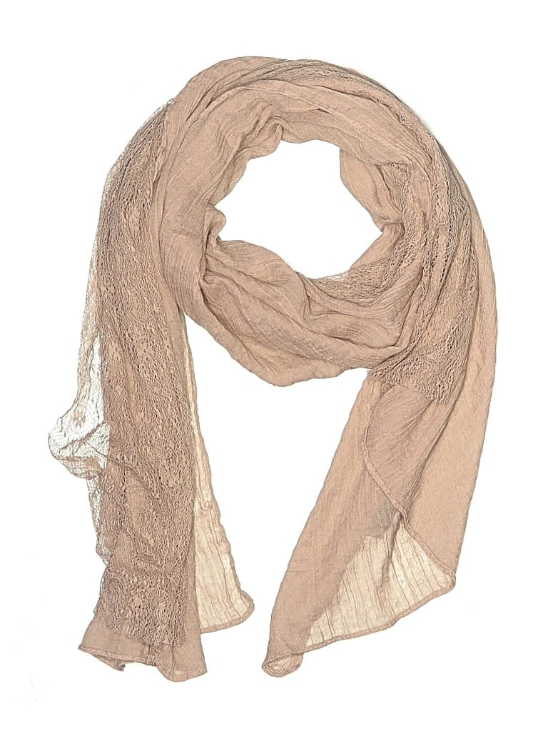 Pre-owned David & Young Scarf In Pink