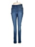 Nine West 100% Cotton Solid Blue Jeggings Size 6 - photo 1