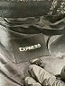 Express Plaid Black Wool Coat Size L - photo 6