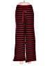 Shein 100% Polyester Stripes Red Casual Pants Size 6 - photo 1