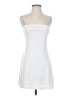 Silence and Noise Solid White Cocktail Dress Size S - photo 1