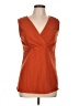 Blue Canoe Orange Sleeveless Blouse Size L - photo 1