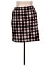 Shein Plaid Brown Casual Skirt Size L - photo 2