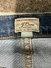 J.Crew 100% Leather Stars Blue Jeans Size 32 waist - photo 7