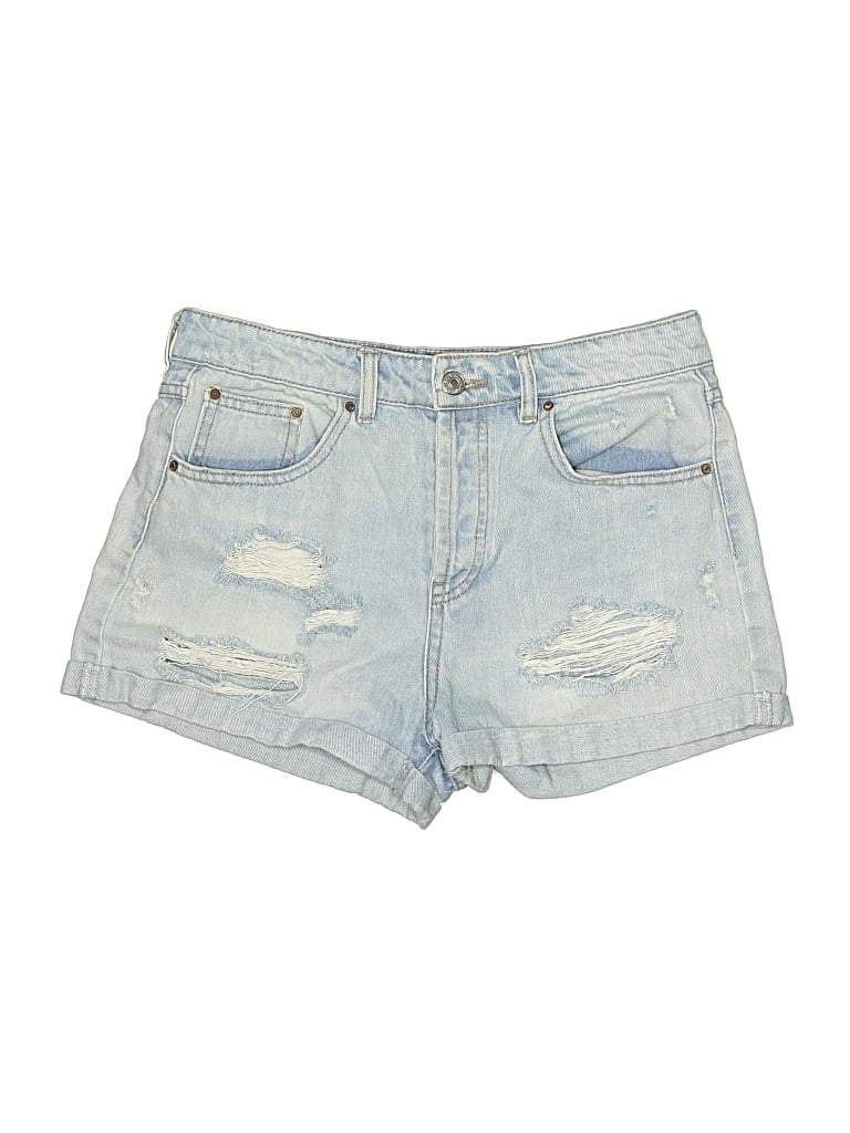Pre-owned Forever 21 Denim Shorts In Blue