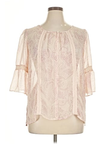 Lauren Conrad Short Sleeve Blouse (view 1)