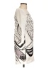 Lily 100% Polyester Graphic Ivory Cocktail Dress Size L (estimated) - photo 4
