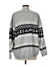 H&M Print Silver Pullover Sweater Size M - photo 2