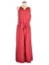 prologue Solid Red Jumpsuit Size L - photo 1