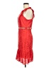 Sam Edelman 100% Cotton Red Cocktail Dress Size 6 - photo 5