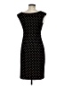 Connected Apparel Polka Dots Black Cocktail Dress Size 6 Petite - photo 2