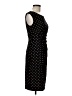 Connected Apparel Polka Dots Black Cocktail Dress Size 6 Petite - photo 4