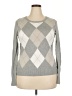 Merona Argyle Gray Pullover Sweater Size XXL - photo 1