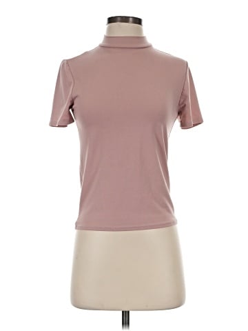 Sadie & Sage Short Sleeve Turtleneck (view 1)