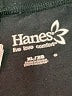 Hanes 100% Cotton Solid Black Athletic Shorts Size XL - photo 3