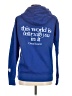 Cotton Heritage Blue Pullover Hoodie Size M - photo 2