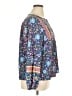 Unbranded Blue Long Sleeve Blouse Size XL - photo 4