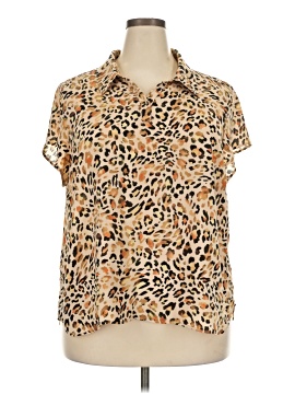 CAbi Short Sleeve Blouse (view 1)