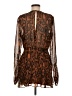 Finders Keepers 100% Polyester Brown Long Sleeve Blouse Size 8 - photo 2