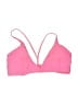 Shein Solid Pink Swimsuit Top Size L - photo 1