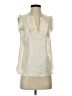 J.Crew 100% Silk Ivory Blouse Size 00 - photo 1