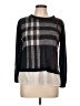 DressBarn 100% Acrylic Plaid Black Pullover Sweater Size L - photo 1