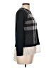DressBarn 100% Acrylic Plaid Black Pullover Sweater Size L - photo 4