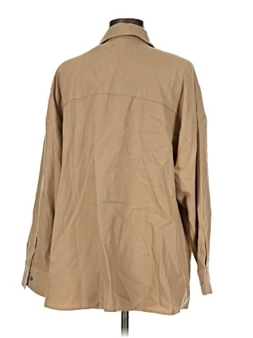 Oysho Long Sleeve Button-Down Shirt (view 2)