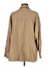 Oysho Solid Tan Long Sleeve Button-Down Shirt Size M - photo 2