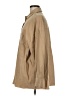 Oysho Solid Tan Long Sleeve Button-Down Shirt Size M - photo 5